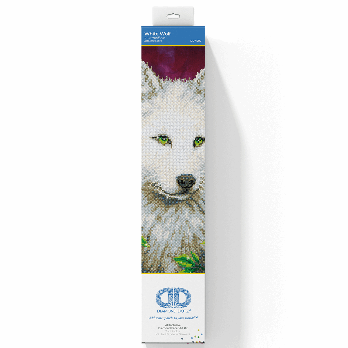 Diamond Dotz - Diamond Painting Kit - White Wolf – SewProCrafts Ltd