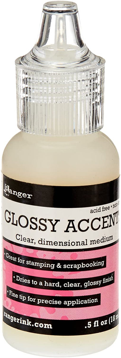 Ranger - Glossy Accents Clear Dimensional Medium, 18ml - 789541027898