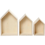 Creativ Storage Boxes Houses 3pc