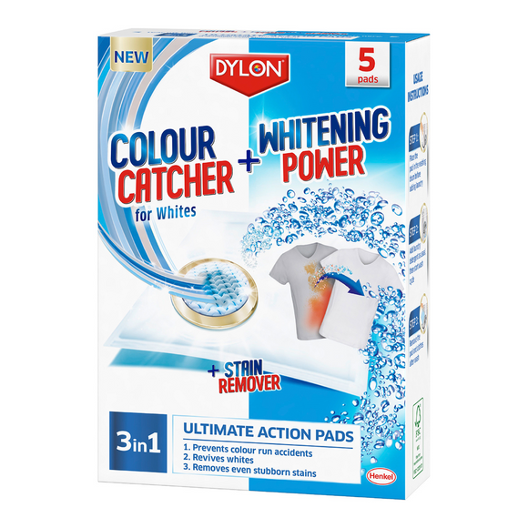 Dylon Colour Catcher: Whitening Power: 3 In 1