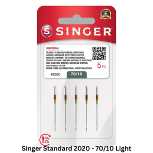 Singer Sewing Machine Needles - All Styles / Sizes