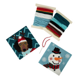 Trimits Counted Cross Stitch Kit: My First: Christmas Dog and Snowman