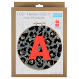 Trimits Punch Needle Kit Yarn & Hoop