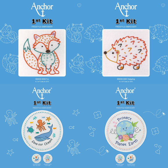 Anchor 1st Embroidery Kits