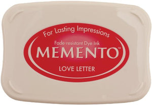 Tsukineko Memento Ink Pad LARGE Rubber Stamp