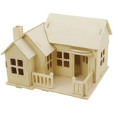 Creativ 3D Wooden Construction Kit - Houses