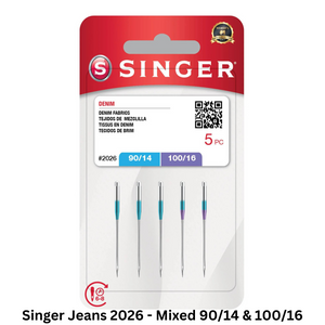 Singer Sewing Machine Needles - All Styles / Sizes