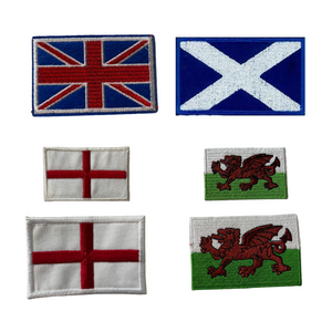 Iron On Applique Flags / National Patches