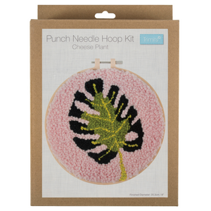 Trimits Punch Needle Kit Yarn & Hoop