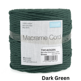 Trimits Macramé Cord: Cotton: 87m x 4mm