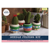 Simply Make - Needle Felting  - Cactus 4 pack