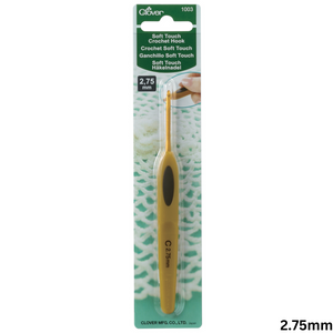 Clover Soft Touch Ergonomic Crochet Hooks - All Sizes 0.5mm to 6mm