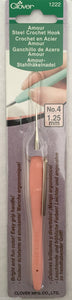 Clover Amour Soft Touch Crochet Hook - All Sizes 0.6mm to 15mm