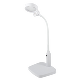 PURElite Multi-Use Magnifier and Table Lamp: White