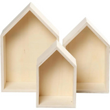 Creativ Storage Boxes Houses 3pc