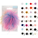 Trimits Pom Pom: Faux Fur: Large: 11cm -  All Colours