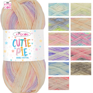 King Cole Cutie Pie DK 100g - Yarn All Colours 