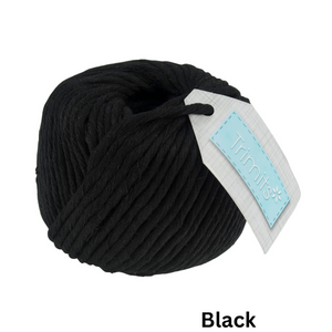 Macramé Cord: Cotton: 50m x 4mm: 1 Ball - All Colours