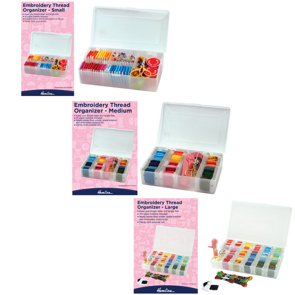 Hemline Embroidery Thread Organisers 