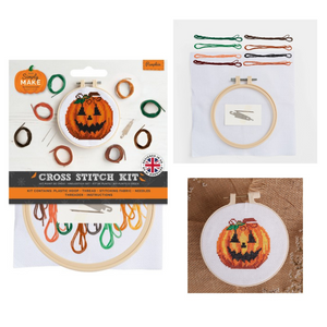 Simply Make Cross Stitch Kit Halloween/Autumnal 