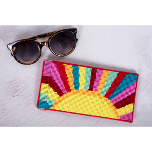 Trimits Half Stitch Kit: Stitch Your Own Sunglasses Case: Sunshine