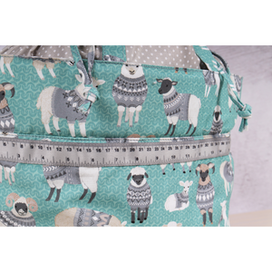 HobbyGift Craft Bag (L): Drawstring: Woolly Pully