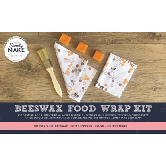 Simply Make Beeswax Food Wrap Kit Eco Friendly