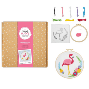 Simply Make - Embroidery Kits Animals