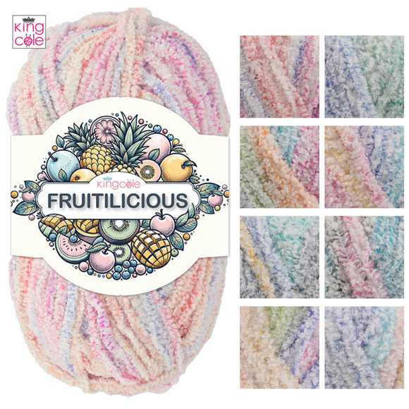 King Cole Fruitilicious 100g - All Colour 