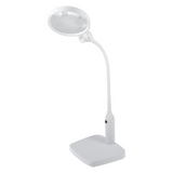 PURElite Multi-Use Magnifier and Table Lamp: White