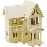 Creativ 3D Wooden Construction Kit - Houses