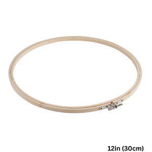 Trimits Bamboo Embroidery Hoops - Size 10cm - 35cm