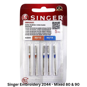 Singer Sewing Machine Needles - All Styles / Sizes