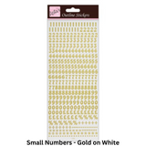 Anitas Outline Stickers - Letters & Numbers