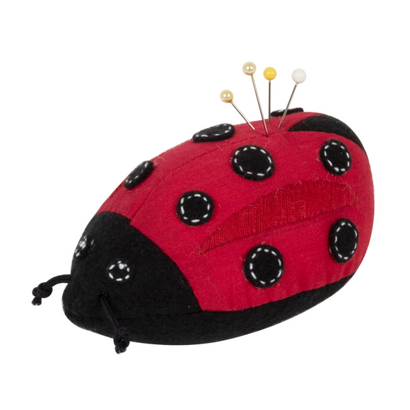 HobbyGift Pincushion: Ladybird: Strawberry Greenhouse