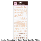 Anitas Outline Stickers - Letters & Numbers