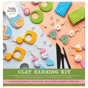 Simply Make Make Your Own Clay Earring Kit