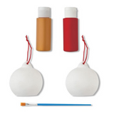 Simply Make - Bauble Painting Kit - Ceramic