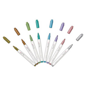 Papermania Metallic Pens (8pk) - Bullet Tip