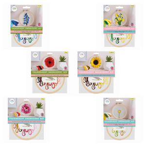 Simply Make - Embroidery Kits Flowers 