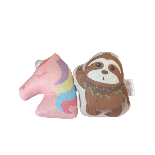 Sew Easy Weighted Base Pincushions Sloth and Unicorn