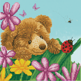 Diamond Dotz - Diamond Painting Kit - Honey Pot Bear Hide\Seek