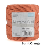 Trimits Macramé Cord: Cotton: 87m x 4mm