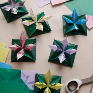 Simply Make Origami Wreath Kit - Christmas