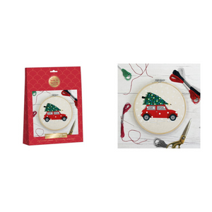 Sew & So On Embroidery Sewing Craft Kits - Christmas 