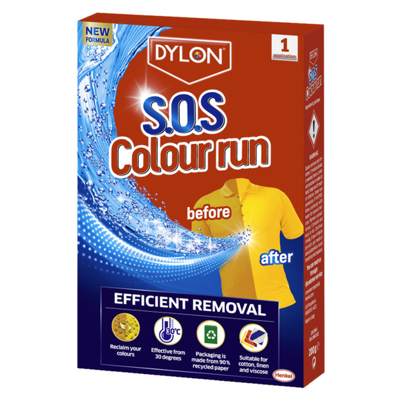 Dylon SOS Colour Run 200g One Treatment