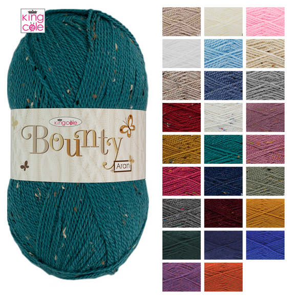 King Cole Bounty Aran 250g - All Colours 