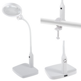 PURElite Multi-Use Magnifier and Table Lamp: White