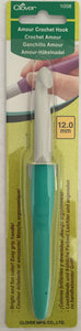 Clover Amour Soft Touch Crochet Hook - All Sizes 0.6mm to 15mm