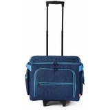 Prym Sewing Machine Trolley Bag - Denim